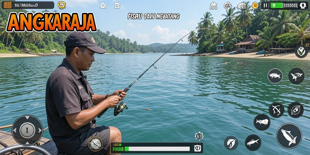 Tangkapan ikan yang luar biasa dalam ANGKARAJA.