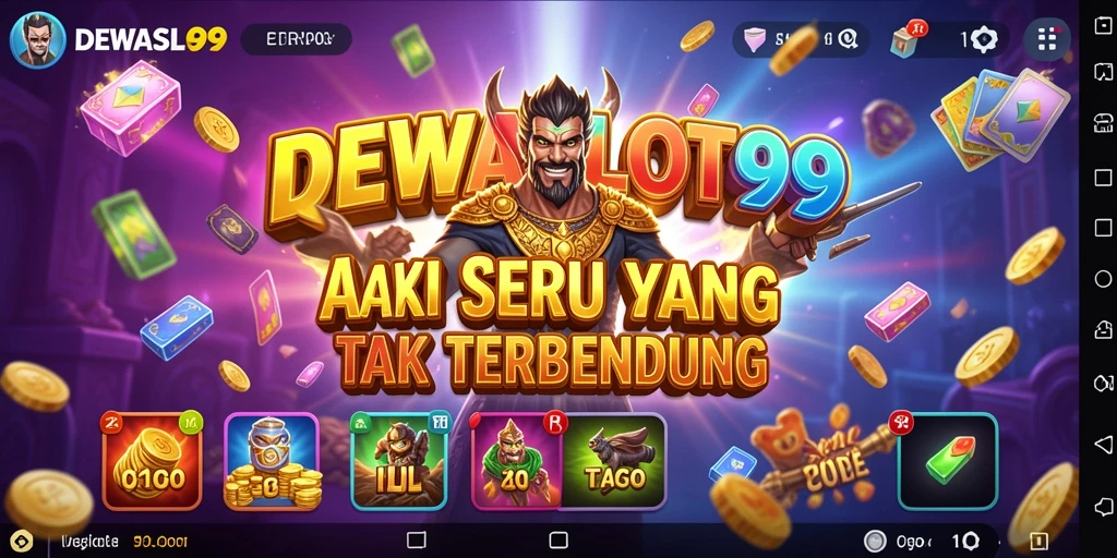 Tampilan seru dalam gameplay DEWASLOT99 yang penuh aksi.