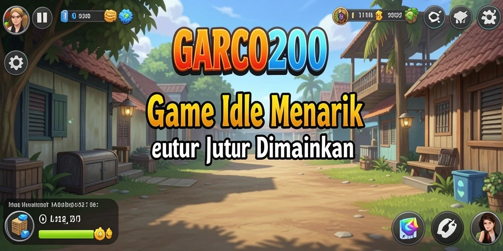 Tampilan gameplay GARCO200 yang menarik dan interaktif dalam kategori Idle.