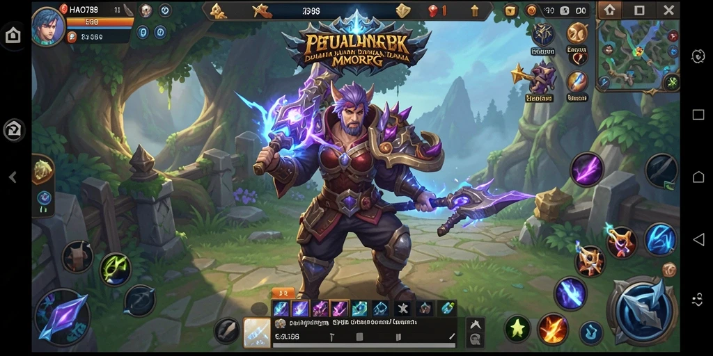 Tangkapan layar menunjukkan aksi seru dalam gameplay HAO788.