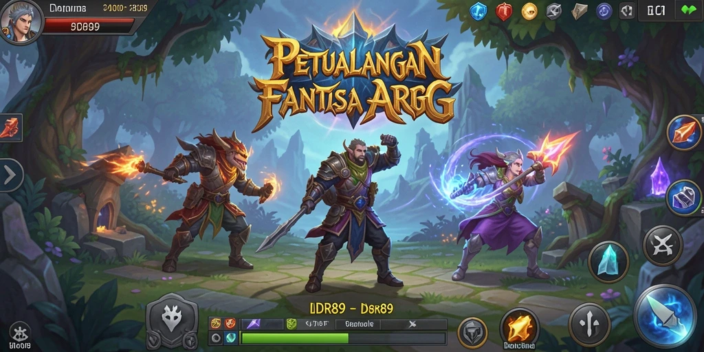 Tampilan gameplay menegangkan dari IDR89 dengan aksi petualangan luar biasa.