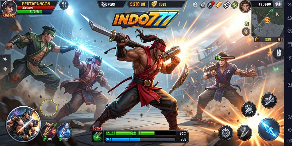 Tampilan screenshot game Action yang mendebarkan dan intens.
