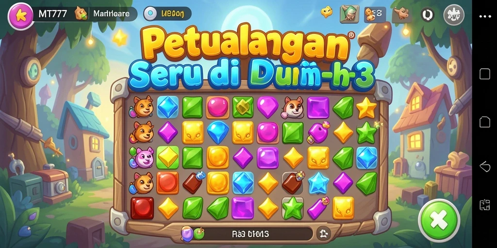 Tampilan gameplay MT777 yang seru dan penuh warna.