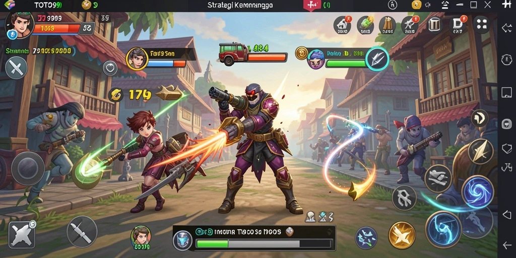 Tampilan gameplay TOTO99 yang penuh strategi dan tantangan.